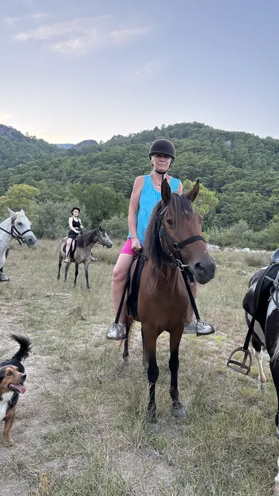 A horse ride in Dalyan