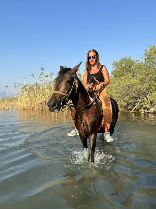 The Dalyan delta on horseback
