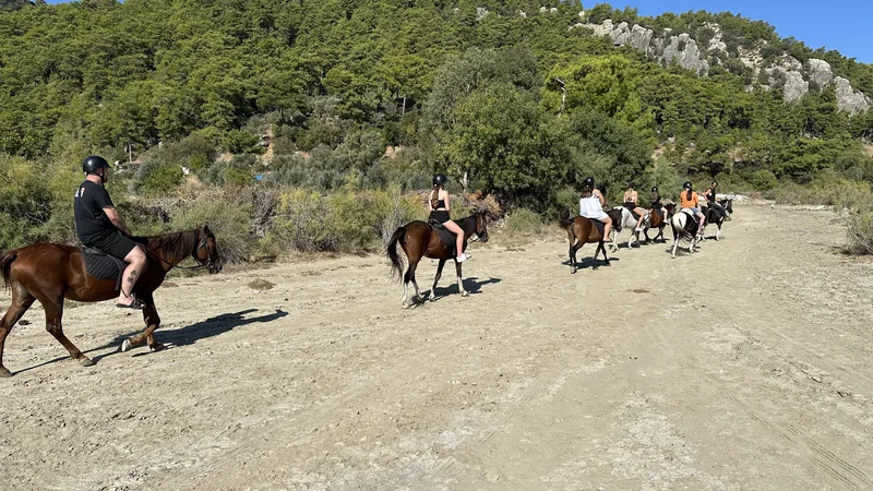 Lake and hot-spring ride